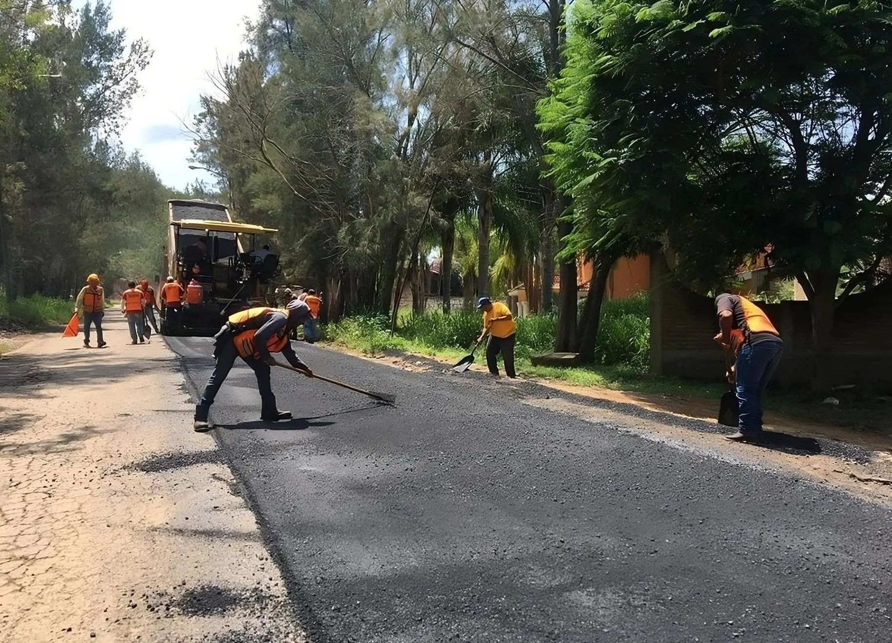 Construcción y conservación de camino tipo c